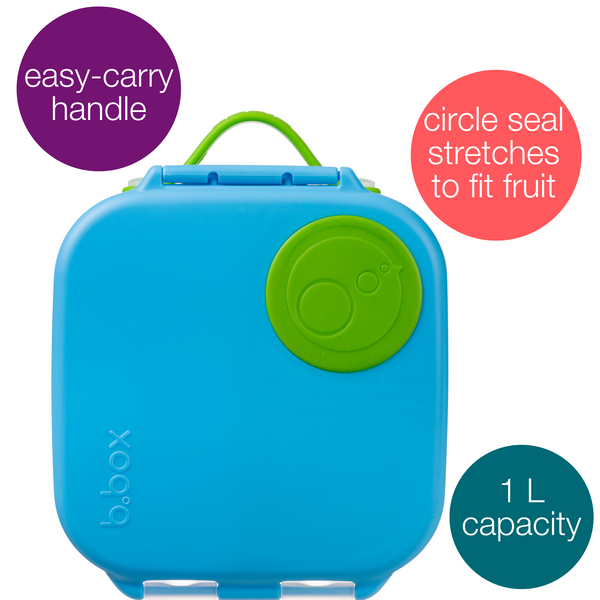 B Box Mini Lunch Box - Ocean Breeze Blue Green