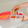 B Box Mini Lunch Box - Strawberry Shake Pink Orange