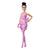 Barbie Deluxe Style Fashion Doll #11 in Pink Denim Star-Print Dress