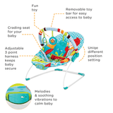 Mastela Bouncer Soothing Vibration Green