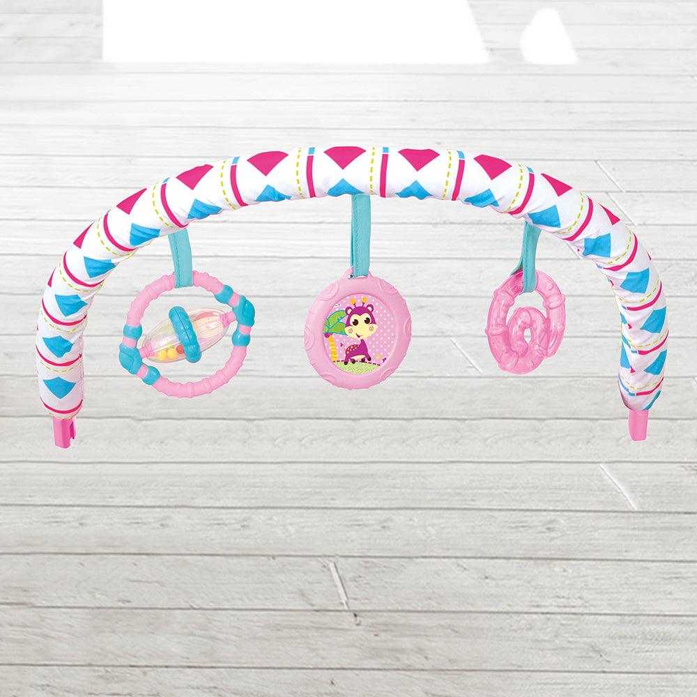 Mastela Soothing Vibrations Baby Bouncer Birth to 11 Kg Pink