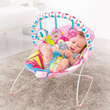 Mastela Soothing Vibrations Baby Bouncer Birth to 11 Kg Pink