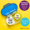 B Box Snack Box - Ocean Breeze Blue Green