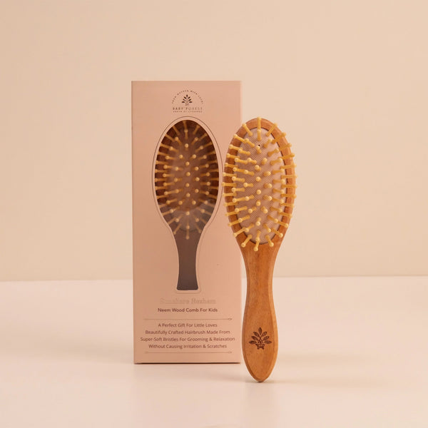 Baby Forest Sunehere Resham Neem Wood Comb for Kids One Size