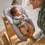 Stokke Tripp Trapp Highchair Combo (Chair, Babyset And Harness) - Hazy Grey
