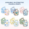 HopopEasy-Clean Waterproof Baby Bib with Food Catcher Pocket Asorted