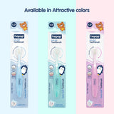 Hopop Extra Soft Baby Toothbrush 6–36 Months Pink