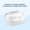 Hopop Silicone Baby Finger Toothbrush with Case Pack of 2