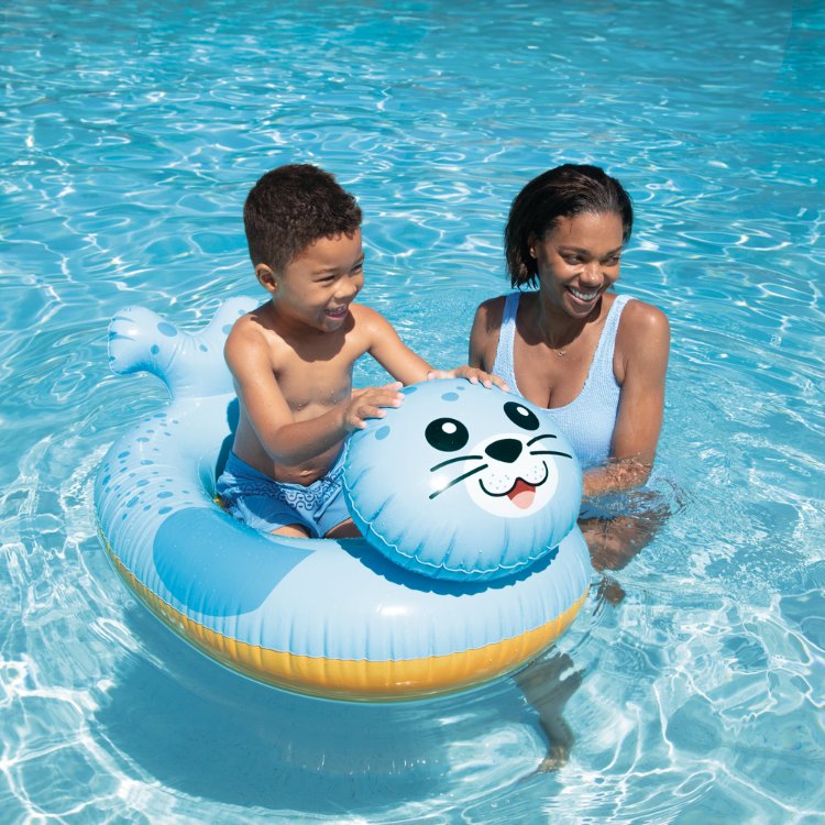 Intex Ride-On Pool Cruiser Inflatable Float 42 x 30 Inches Cat