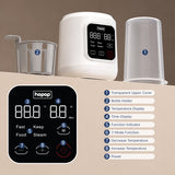 Hopop 4-in-1 Digital Baby Bottle Warmer & Sterilizer Standard Size White