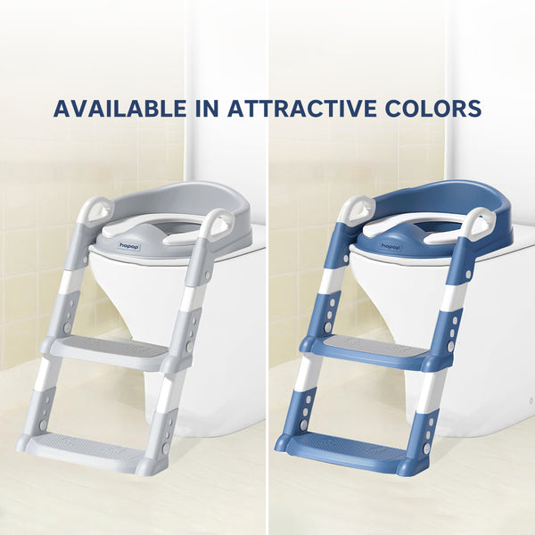 Hopop Toddler Potty Training Seat with Step Ladder - BLUE
