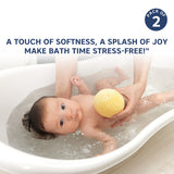 Hopop Soft & Gentle Baby Bath Sponge Pack of 2 Newborn+ – Assorted