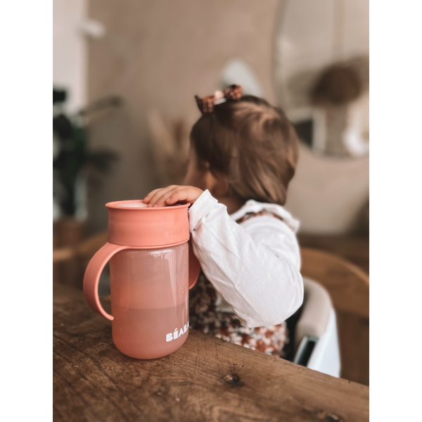 Beaba 360° Baby Sippy Cup - Pink