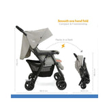 Joie Aire™ Twin Double Stroller – Nectar & Mineral