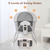R For Rabbit Lullabies Smart Electric 4 in 1 Cradle