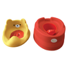 R For Rabbit Potty Seat Tiny Tots Orange Red