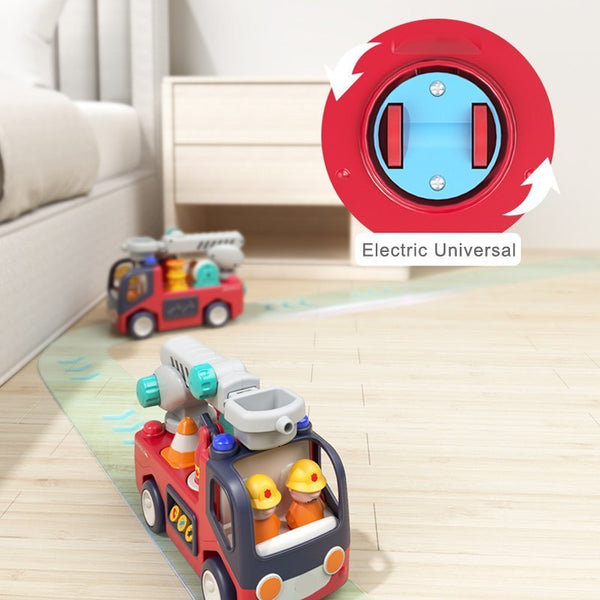 HOLA HE9988 Baby RC Construction Truck with Lights & Sounds – 18+ Months