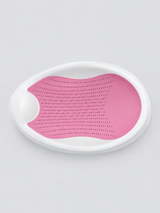 Hopop Silicone Baby Bather with Mesh Sling 61 × 38 × 20 cm Pink