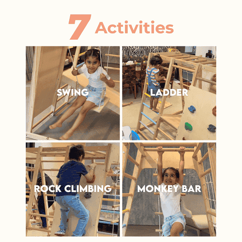 Curious Cub 7 in 1 Indoor Play Area