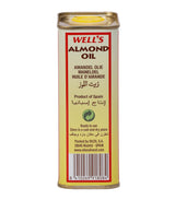Well'S 100% Pure Almond Oil Packed And Imported From Spain 400Ml