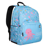 Arctic Fox Wink Octopus Kids School Backpack 21L – Aqua Blue