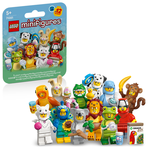 LEGO® Minifigures Animal Series 28 Mystery Box Toy 71051 - 1 Minifigure