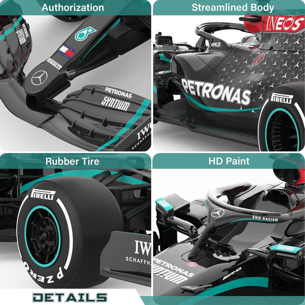 Rastar Mercedes-AMG F1 W11 EQ Performance RC Car 1:12 – Black