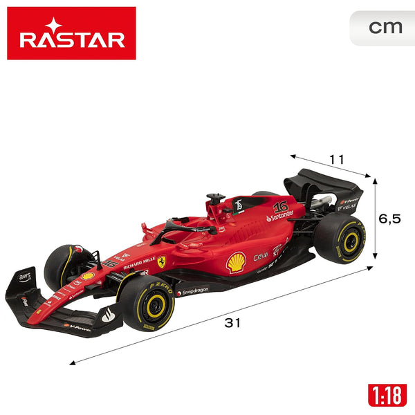 Rastar Ferrari F1-75 Remote Control Car 1:12 – Red