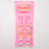 Sunnylife Multicolor Inflatable Retro Lie-On Flash Back