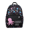 Arctic Fox Wink Octopus Kids School Backpack 21 Ltr. - Black