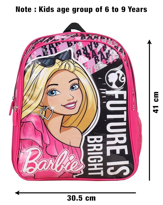Striders School Bag for Kids 16" - Barbie