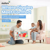 Nuluv Mermaid’s Cove Playgym for Babies, Soft Baby Play With Hanging Toy