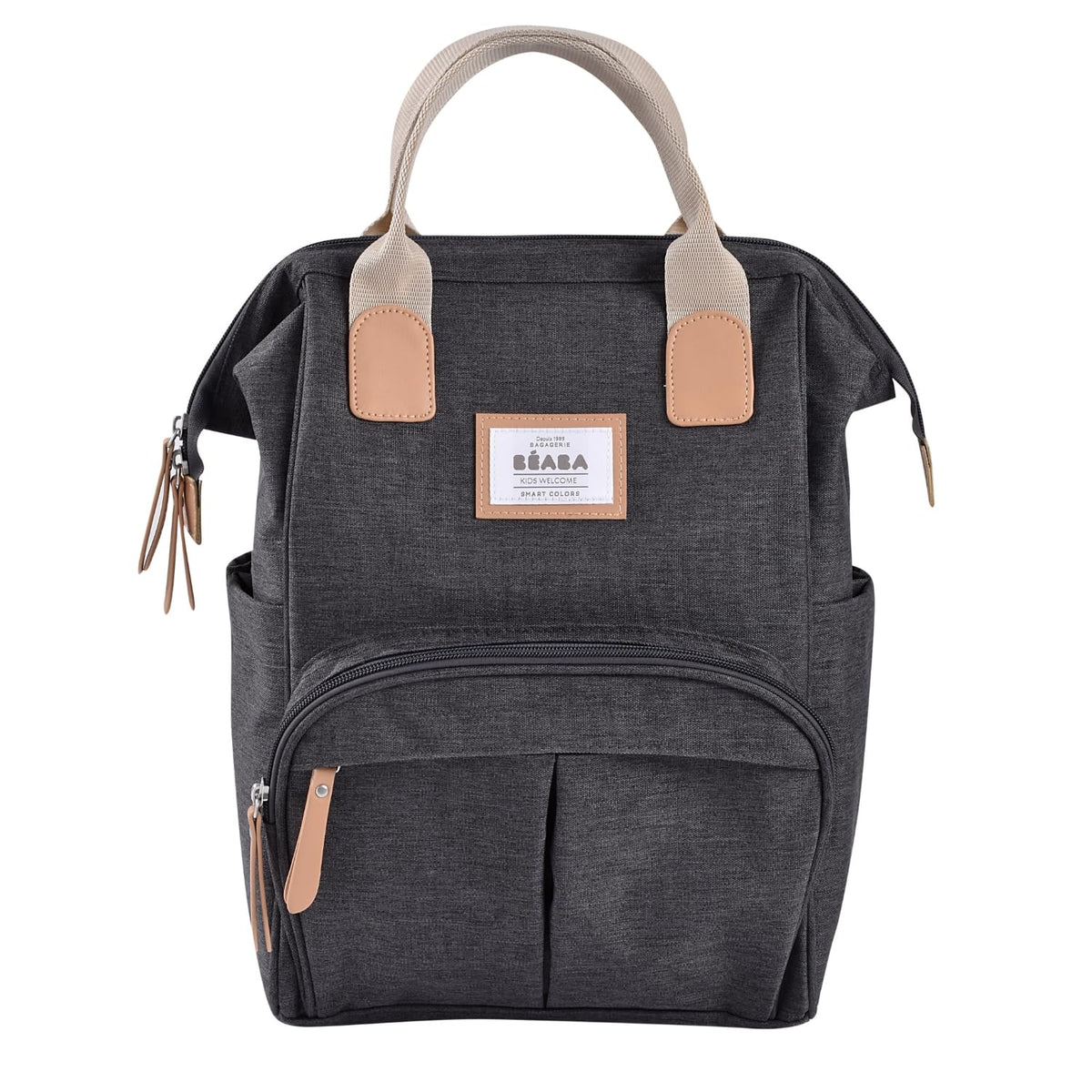 Béaba Wellington Changing Bag Backpack Dark Heather Grey