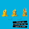 LEGO Cute Banana Pen Holder 41948 | Dots