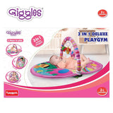 Giggles 3 In 1 Deluxe Baby Play Gym – Pink