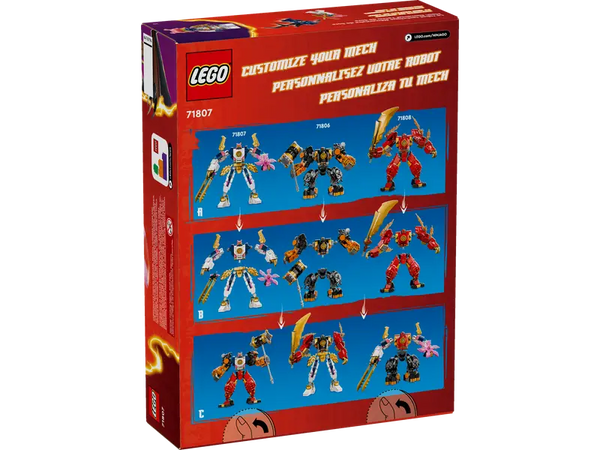 LEGO NINJAGO® Sora’s Elemental Tech Mech Toy 7+ 209Pcs 71807