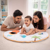 Jungle Jamboree Activity Playmat for Baby with Mirror, Crinkle & Squeaker 2+ Months