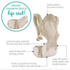 nfantino Hip Rider Airy 5-in-1 Hip Seat Carrier,