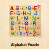 Funskool Alphabet Wooden Abc Puzzle Shape
