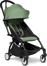 Babyzen Stroller YOYO² with 6+ Color Pack - Black Frame - Peppermint