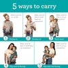 nfantino Hip Rider Airy 5-in-1 Hip Seat Carrier,