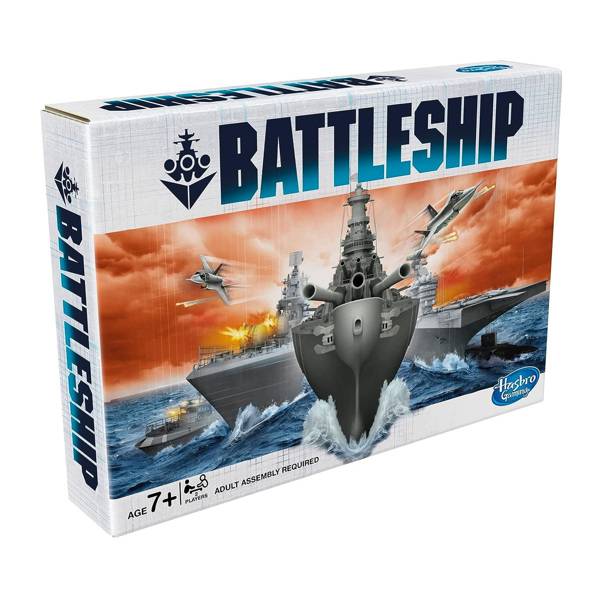 Hasbro Gaming Battleship Classic Strategy Board Game 7Y+ Multicolor