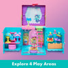 WinMagic Gabbys Dollhouse Rainbow Closet Portable Playset with a Gabby Doll