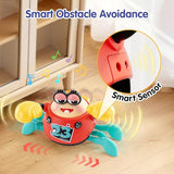 Hola Interactive Crawling Crab 26.5 × 14.5 × 19 cm Multicolor