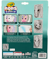 Crayola POPs 3D Kids Art Set, Mystical, Coloring Book Alternative