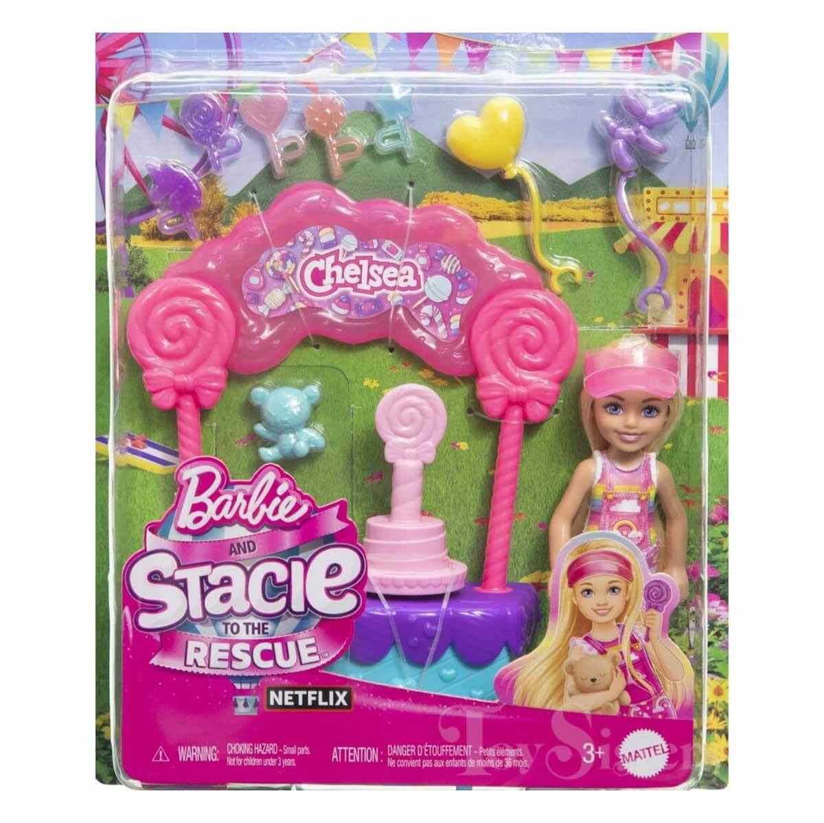 Barbie Chelsea Doll & Lollipop Stand Playset