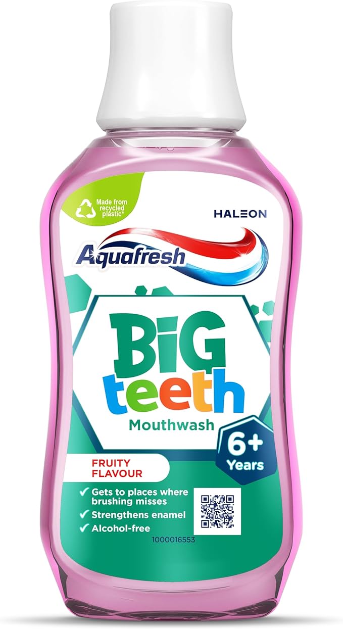Aquafresh Mouthwash Big Teeth Fruity 300ml