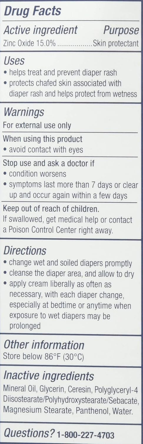 Aquaphor Baby 3-in-1 Diaper Rash Cream – 99 g