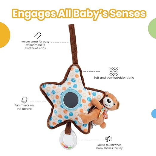 Baby Rattle and Mirror Bear on Star Toys For Baby