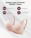 Momcozy 4 in 1 Hands-Free Pumping Bra with Fixed Padding XL Oyster Pink